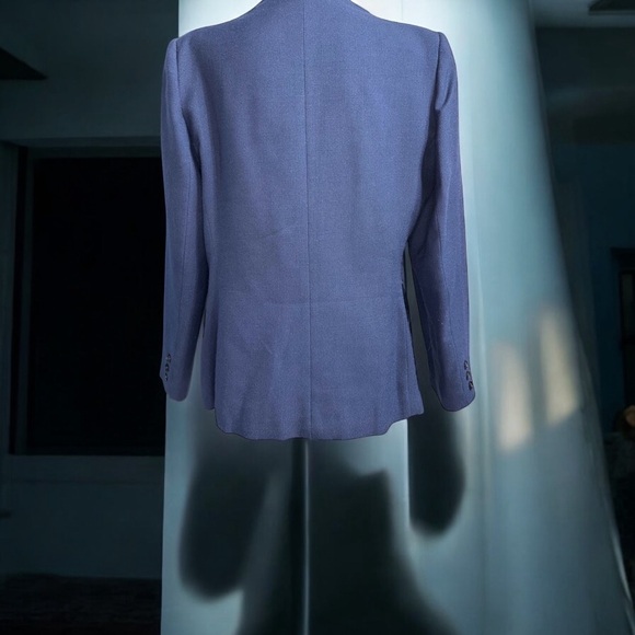 Vintage Rare Raspini 1980s Blue Women’s Blazer - Picture 12 of 14